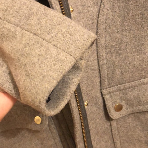 J Crew gray wool coat - Picture 4 of 5
